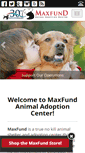Mobile Screenshot of maxfund.org